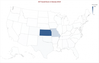 All Traced Gun in Kansas - 2019